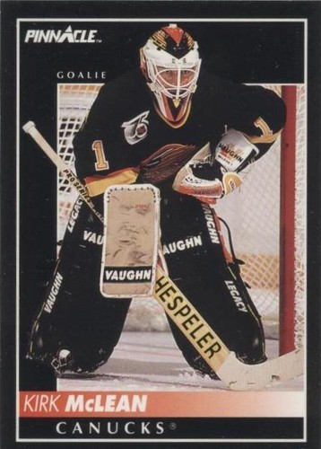 1992-93 Pinnacle - Kirk McLean #330