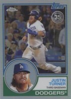 2018 Topps Chrome - Justin Turner #83T-15