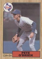 1987 O-Pee-Chee - Pete O'Brien #17