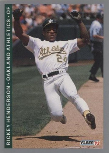 1993 Fleer - Rickey Henderson #294