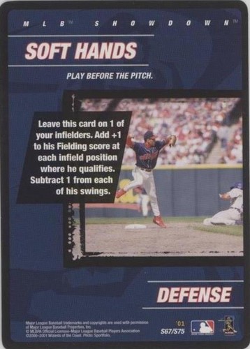 2001 MLB Showdown - Omar Vizquel #S67