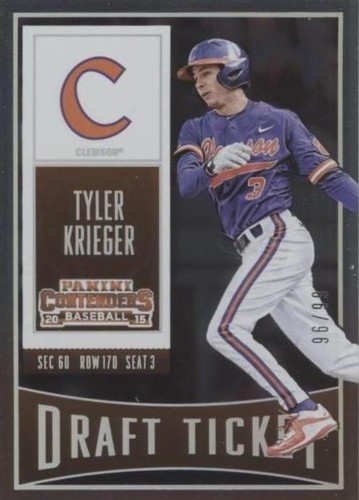 2015 Panini Contenders - Tyler Krieger #96