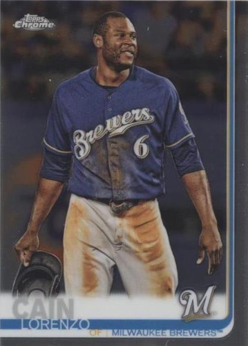 2019 Topps Chrome - Lorenzo Cain #29