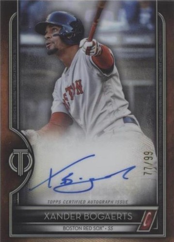2020 Topps Tribute - Xander Bogaerts #TGH-XB