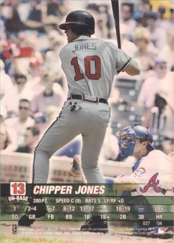 2004 MLB Showdown - Chipper Jones #027