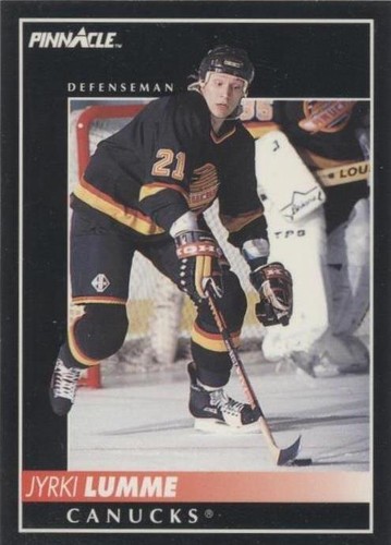1992-93 Pinnacle - Jyrki Lumme #65