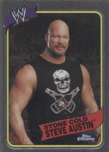 StoneColdCrazy出品 2025 Topps Chrome WWE Stone Cold Steve Austin Green Laser 20/175