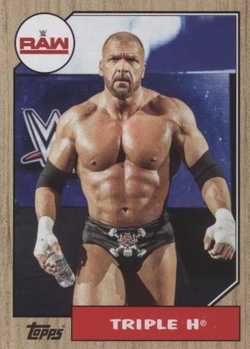 2017 Topps Heritage WWE - Triple H #37
