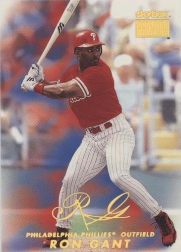 1999 Skybox Premium - Ron Gant #50