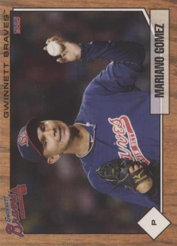 2010 Choice Gwinnett Braves - Mariano Gomez #08