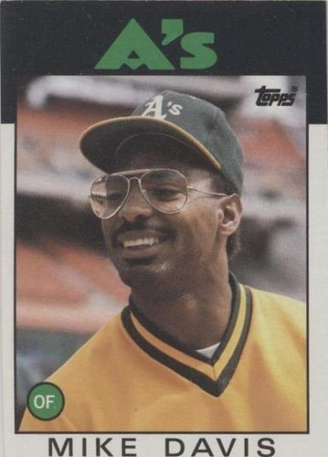 1986 Topps - Mike Davis #165