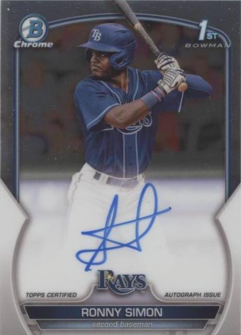 2023 Bowman - Ronny Simon #CPA-RS