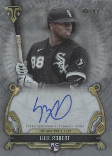 2020 Topps Triple Threads - Luis Robert #RAC-LR