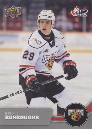 2021-22 Upper Deck CHL - Ethan Burroughs #84