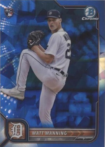 2022 Bowman Chrome Sapphire Edition - Matt Manning #23