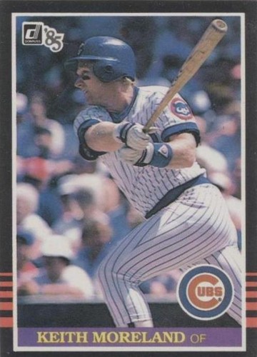 1985 Donruss - Keith Moreland #117