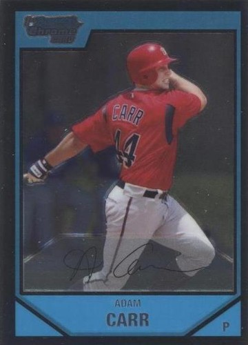 2007 Bowman Chrome - Adam Carr #BC7