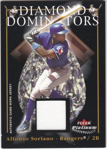 2005 Fleer Platinum - Alfonso Soriano #DD/AS