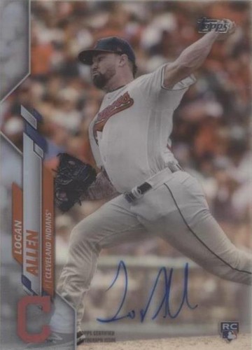 2020 Topps Clearly Authentic Autographs - Logan Allen #CCA-LA