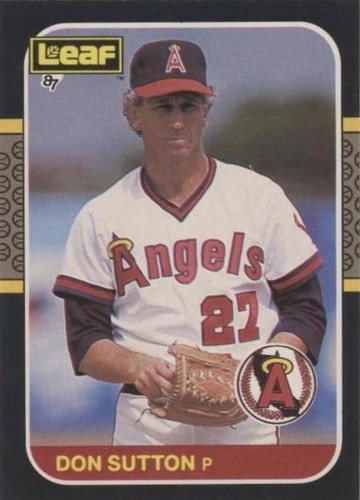 1987 Leaf Canadian - Don Sutton #153