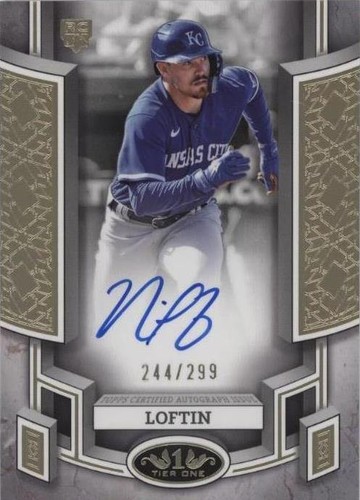 2024 Topps Tier One - Nick Loftin #BOA-NLO