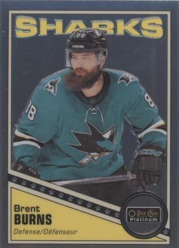 2019-20 O-Pee-Chee Platinum - Brent Burns #R-9