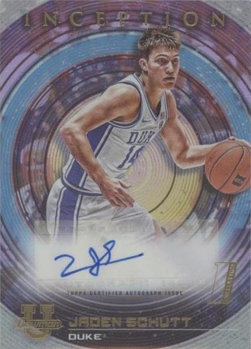 2022-23 Bowman Inception University - Jaden Schutt #BIA-JS