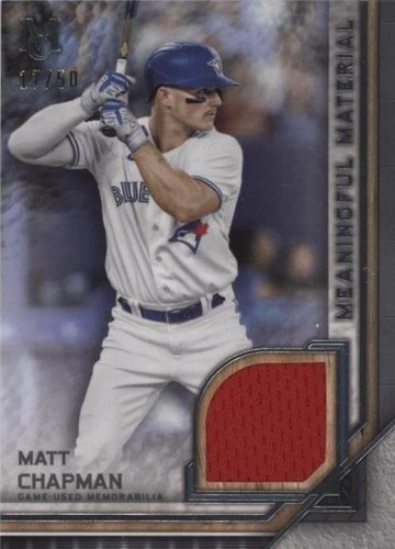 2023 Topps Museum Collection - Matt Chapman #MMR-MCH