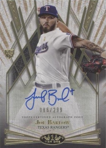 2022 Topps Tier One - Joe Barlow #BOA-JBA