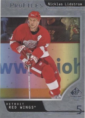 2020-21 Upper Deck SP Signature Edition Legends - Nicklas Lidstrom #P-41