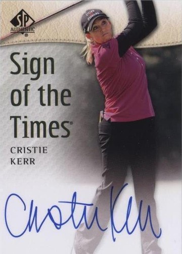 2014 SP Authentic - Cristie Kerr #SOTT-CK