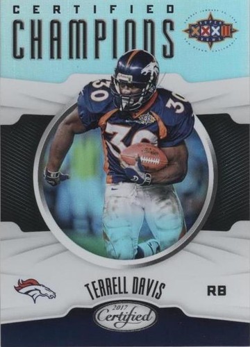 2017 Panini Certified Terrell Davis #CC-TD