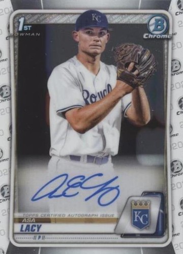MLBカード　ASA LACY 99シリ ASA LACY BOWMAN ROOKIE RC DRAFT KANSAS CITY ROYALS #BD-158