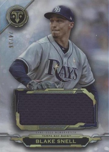 2019 Topps Triple Threads - Blake Snell #SJR-BS2