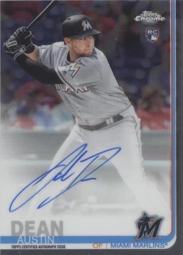 2019 Topps Chrome - Austin Dean #RA-AD