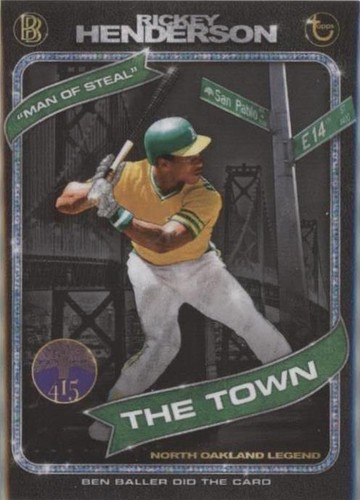 2020 Topps Project 2020 - Rickey Henderson #71