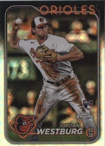 2024 Topps Chrome Logofractor Edition - Jordan Westburg #277