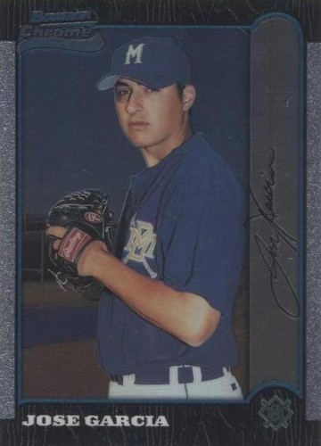 1999 Bowman Chrome - Jose Garcia #379