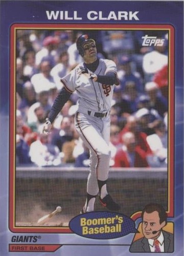 2024 Topps X Chris Berman Boomer's Baseball - Will Clark #22