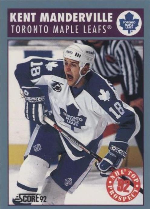 1992-93 Score Canadian - Kent Manderville #458