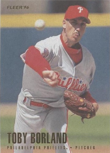 1996 Fleer - Toby Borland #492