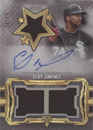 2020 Topps Triple Threads - Eloy Jimenez #RFPAR-EJ