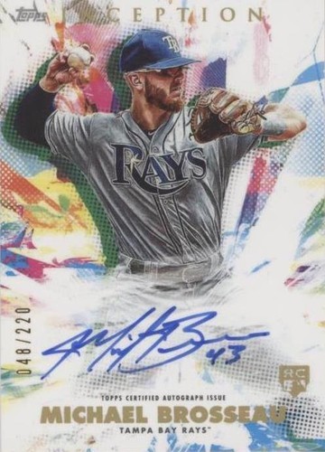 2020 Topps Inception - Michael Brosseau #RESA-MBR