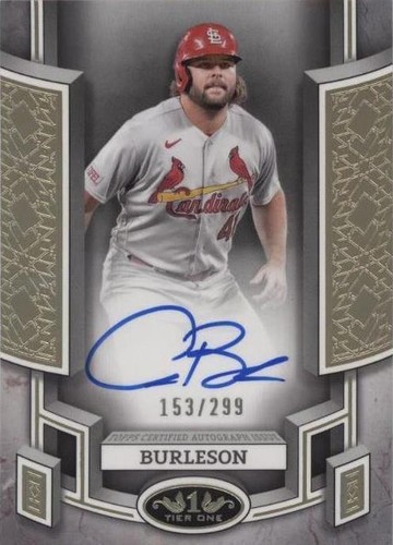 2024 Topps Tier One - Alec Burleson #BOA-AB