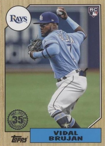 2022 Topps Series 1 - Vidal Brujan #T87-10