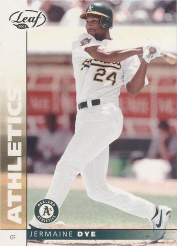 2002 Leaf - Jermaine Dye #93