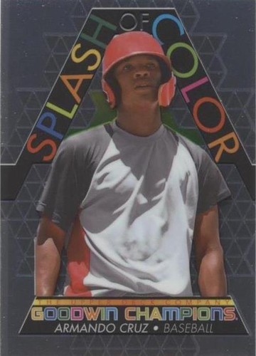 2022 Upper Deck Goodwin Champions - Armando Cruz #SCP22