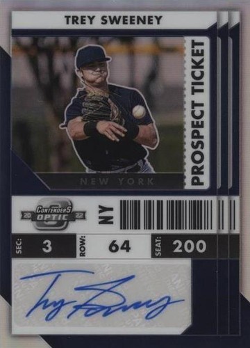 2022 Panini Chronicles - Trey Sweeney #PTO-TS