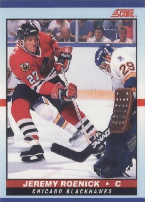 1990-91 Score Young Superstars - Jeremy Roenick #24