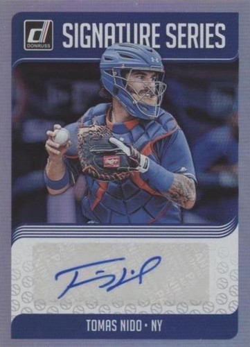 2018 Panini Donruss - Tomas Nido #SS-TN